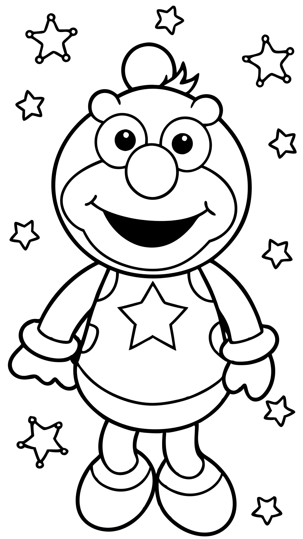 free coloring pages of elmo